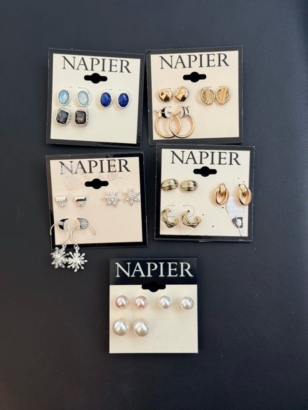 New Napier earrings - 15 pairs